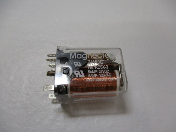 MAGNECRAFT W67RCSX-3 RELAY 24VDC 5A NSMP