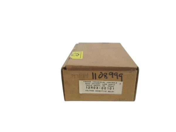 FENNER INDUSTRIAL CONTROLS VOLTAGE SENSITIVE RELAY 12M03-00101  NSMP