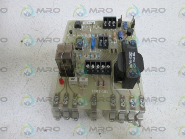 FENNER INDUSTRIAL CONTROLS VOLTAGE SENSITIVE RELAY 12M03-00101  NSMP