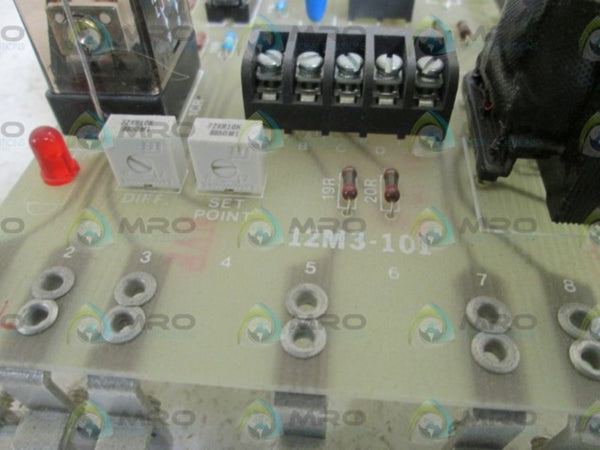 FENNER INDUSTRIAL CONTROLS VOLTAGE SENSITIVE RELAY 12M03-00101  NSMP