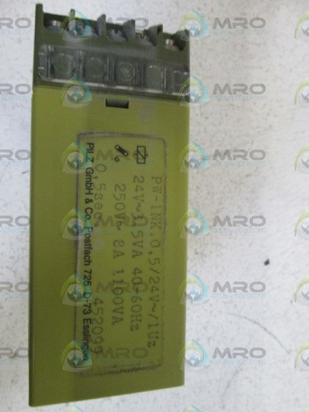 PILZ SAFETY RELAY PW-1NK.0,5/25V/1Uz NSNP