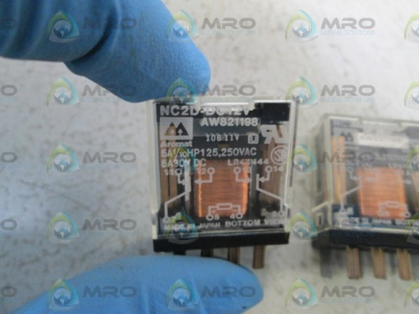 LOT OF 6 AROMAT RELAY NC2D-DC12V NSNP