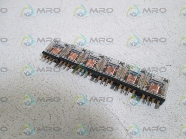 LOT OF 6 AROMAT RELAY NC2D-DC12V NSNP