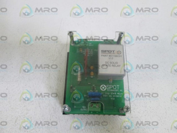 SPOT TECHNOLOGY, INC. DC SOLID STATE RELAY 01156C01  UNMP