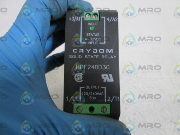 CRYDOM SOLID STATE RELAY HPF240D30 UNMP
