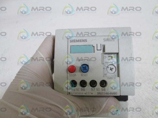 SIEMENS OVERLOAD RELAY 3RU1146-4MB0 UNMP