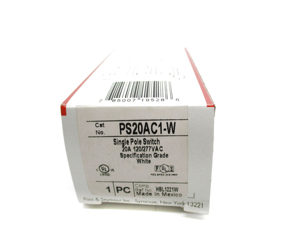 PASS & SEYMOUR LEGRAND PS20AC1-W NSMP