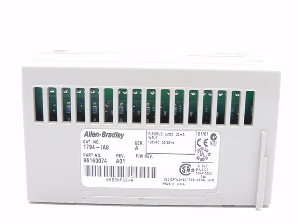 ALLEN BRADLEY 1794-IA8 SER. A 120VAC NSMP