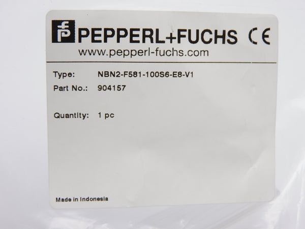 PEPPERL+FUCHS NBN2-F581-100S6-E8-V1 904157 10-30VDC NSMP
