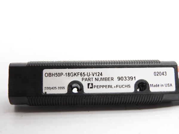PEPPERL+FUCHS OBH50P-18GKF65-U-V124 903391 UNMP