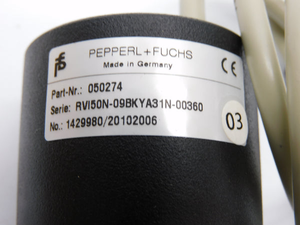 PEPPERL+FUCHS RVI50N-09BKYA31N-00360 050274 NSMP