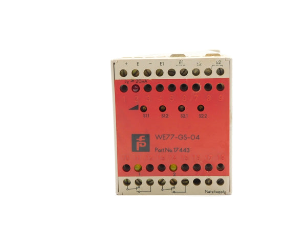 PEPPERL+FUCHS WE77-GS-04 17443 UNMP