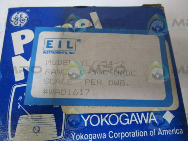YOKOGAWA YE/254-2 PANEL METER NSMP