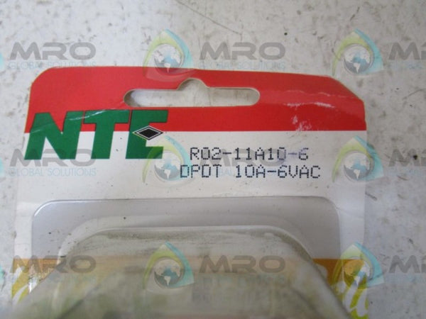 NTE R02-11A10-6 RELAY  NSMP