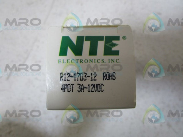 NTE R12-17D3-12 RELAY  NSMP