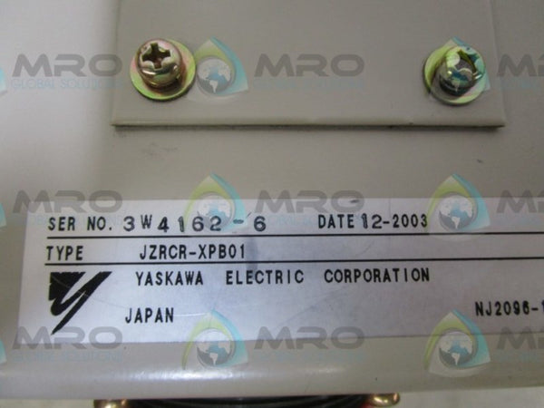 YASKAWA JZRCR-XPB01 CONTROL PANEL UNMP