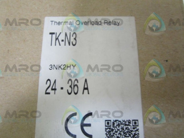 FUJI ELECTRIC 3NK2HY OVERLOAD RELAY 24-36  NSMP