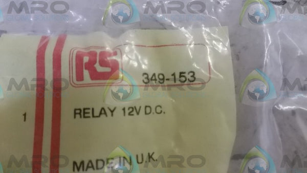 RS 349-153 12VDC RELAY  NSMP