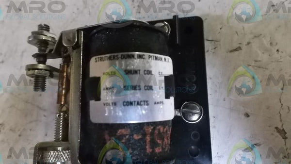 STRUTHERS-DUNN 112XAX RELAY  NSMP