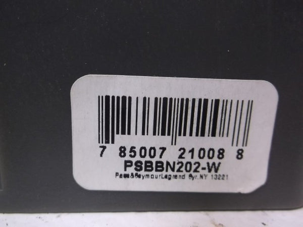 PASS & SEYMOUR PSBBN202-W NON-METALLIC BBOX NSNP