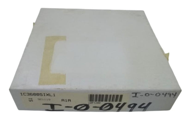 GENERAL ELECTRIC IC3600SIXL1A1A RELAY MODULE EXTENDER CARD  UNMP