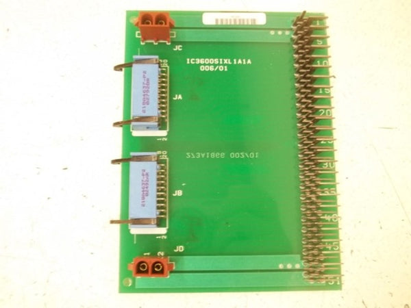 GENERAL ELECTRIC IC3600SIXL1A1A RELAY MODULE EXTENDER CARD  UNMP
