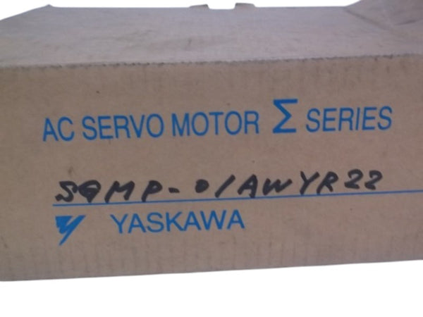 YASKAWA SGMP-01AWYR22 SERVO MOTOR CUBE 0.13HP NSMP