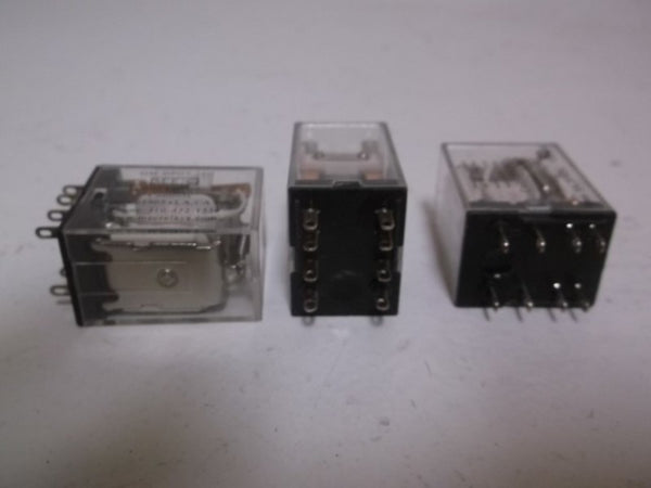 LOT OF 3 MEC GM-DPDT-24D RELAY NSNP