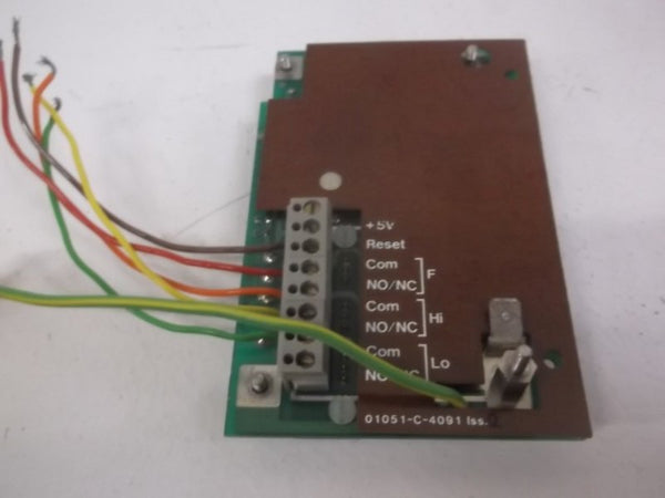 SIEGER LIMITED 1053A4050 PCB HI/LO RELAY UNMP