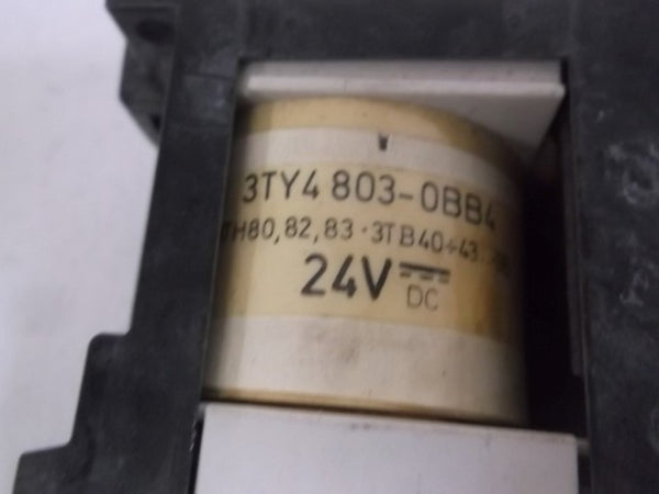 SIEMENS 3TH8031-0B RELAY 16AMP 4POLE 24VDC UNMP