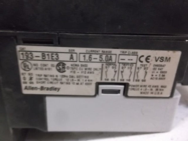 ALLEN BRADLEY 592P-B1EC SER. A SOLID STATE OVERLOAD RELAY UNMP