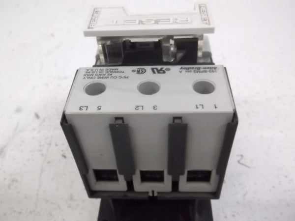 ALLEN BRADLEY 592P-B1EC SER. A SOLID STATE OVERLOAD RELAY UNMP