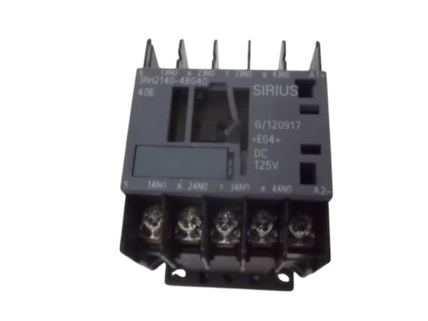 SIRIUS 3RH2140-4BG40 CONTACTOR RELAY (AS PICTURED) NSNP