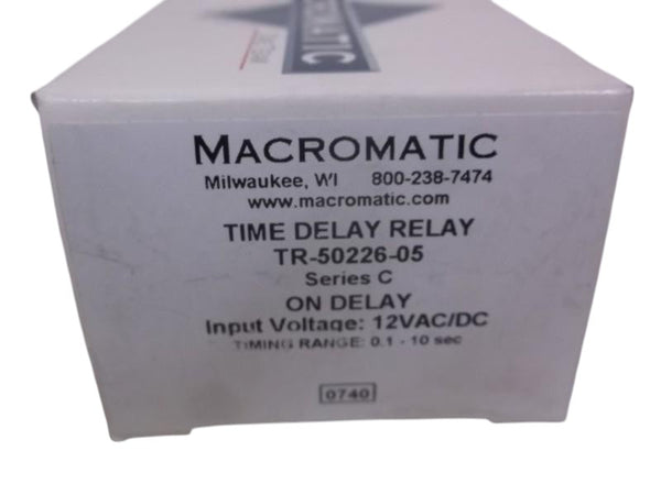 MACROMATIC TR-50226-05 TIME DELAY RELAY NSMP