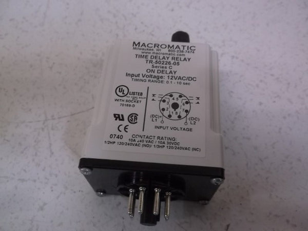 MACROMATIC TR-50226-05 TIME DELAY RELAY NSMP