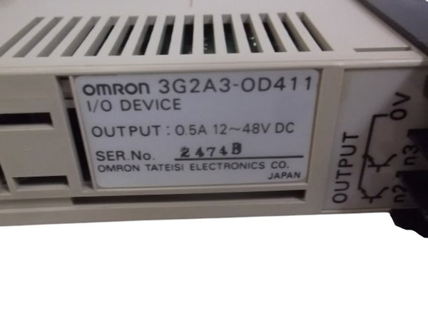 OMRON 3G2A3-OD411 OUTPUT MODULE 8 POINT RELAY NSNP