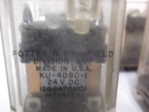 LOT OF 6 POTTER & BRUMFIELD KU-4080-I RELAY UNMP
