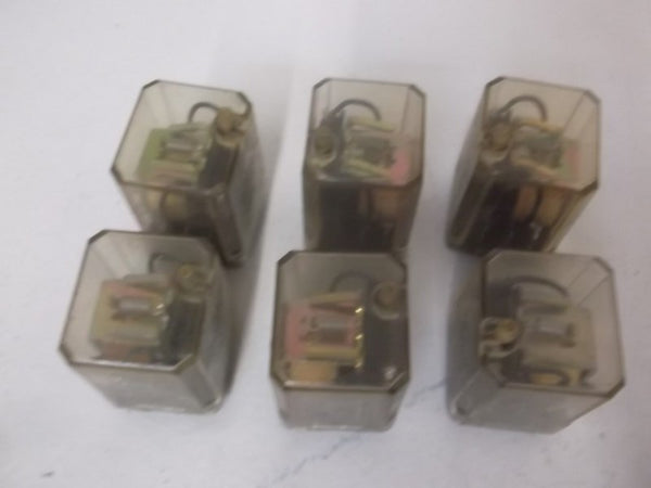 LOT OF 6 POTTER & BRUMFIELD KU-4080-I RELAY UNMP