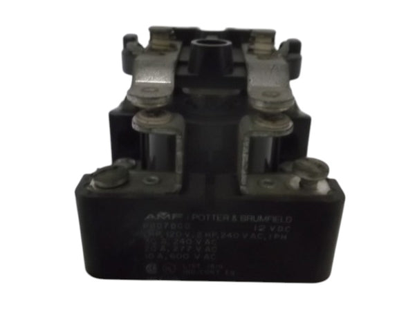 POTTER & BRUMFIELD PRD-7DG0-12 POWER RELAY W/BLOWOUT 12VDC UNMP