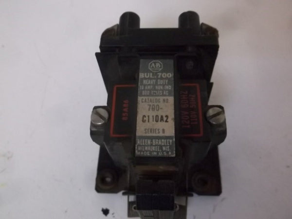 ALLEN BRADLEY 700-C11OA2 SER, B RELAY UNMP