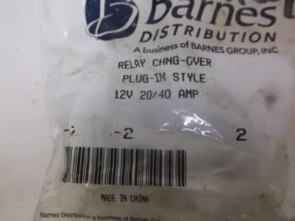 LOT OF 2 BARNES -21.86-2 RELAY CHANGE-OVER FACTORY BAG