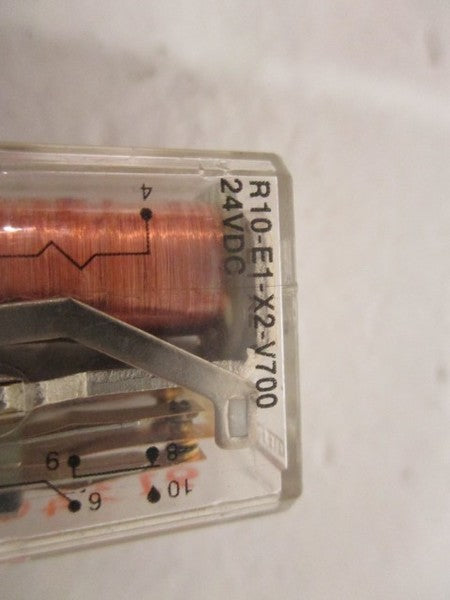 POTTER & BRUMFIELD R10-E1-X2-V700 RELAY 24VDC UNMP