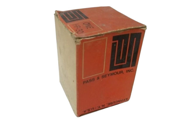 PASS & SEYMOUR HP-30 HAZARDOUS SNAP SWITCH NSMP