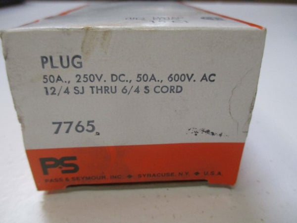 PASS & SEYMOUR 7765 PLUG 50AMP NSMP
