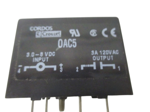 GORDOS CROUZET 0AC5 I/O RELAY MODULE NSNP