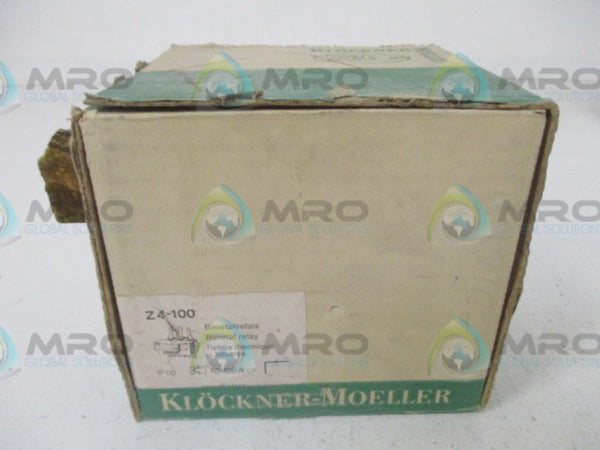 KLOCKNER-MOELLER Z4-100 THERMAL OVERLOAD RELAY NSMP