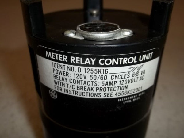 GENERAL ELECTRIC D-1255K16719 METER RELAY CONTROL UNIT UNMP