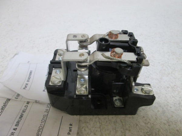 POTTER & BRUMFIELD PRD-11DY0-24 RELAY 24VDC NSMP