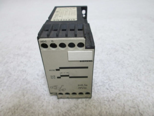 SIEMENS 7PV1605-0EA TIMING RELAY 110V UNMP