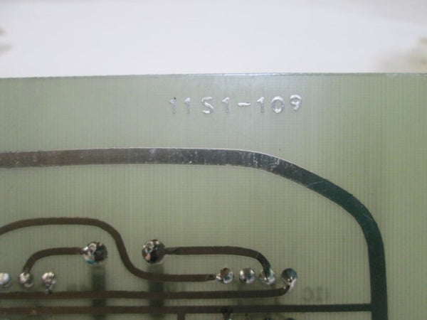 11S1-109 CIRCUIT BOARD UNMP